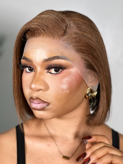 full frontal brown- Unit 019(💯 human hair)