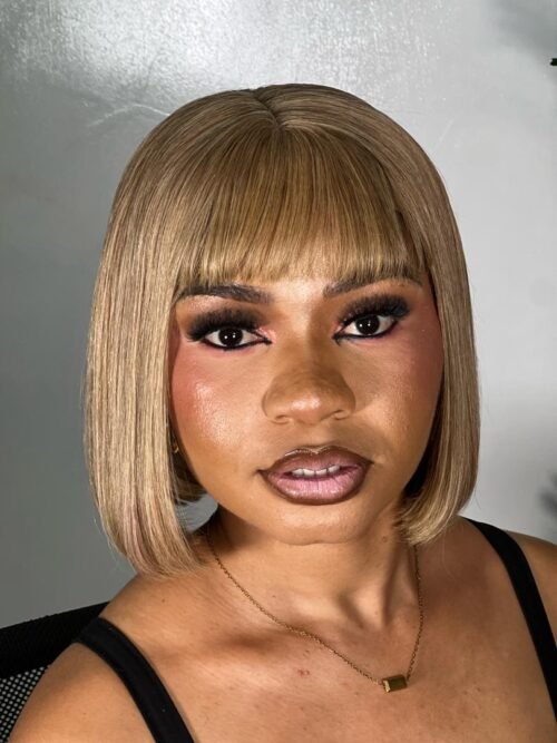 Blonde bob-Unit 048(💯 human hair)