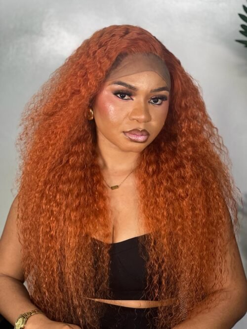 Ginger pixie- Unit 054(💯 human hair)